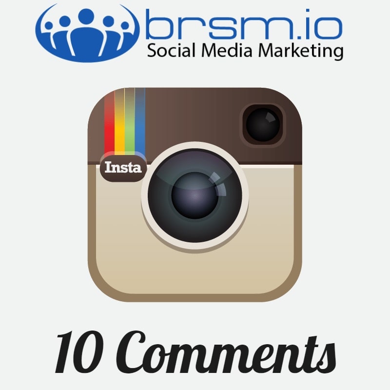 Instagram comments with BRSM.IO