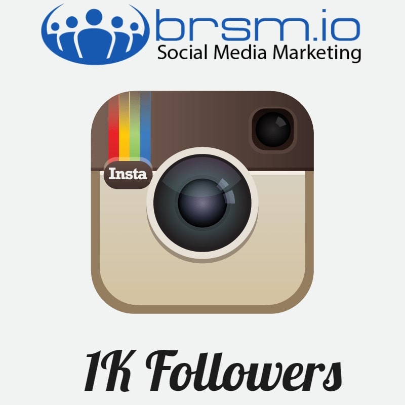 organic Instagram followers with BRSM.IO