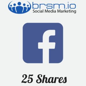 25 facebook shares