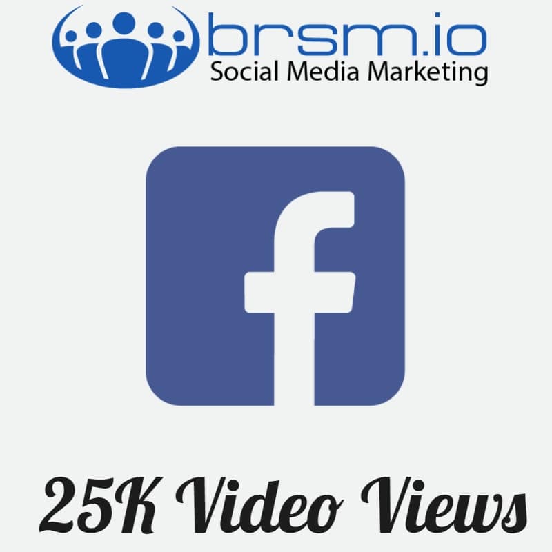 25000 facebook video views