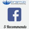 5 facebook recommendations
